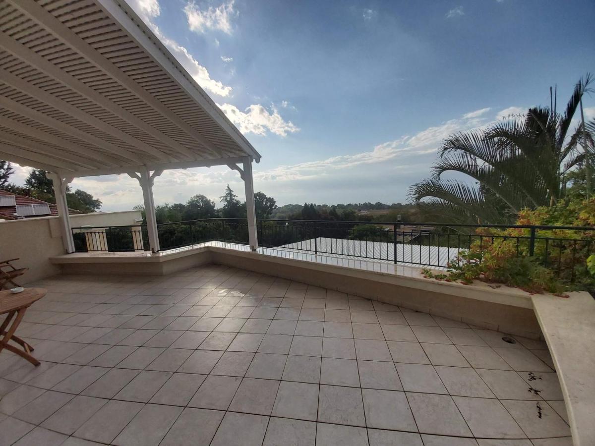 למרפסת La Balcona Apartment Chorazim Luaran gambar